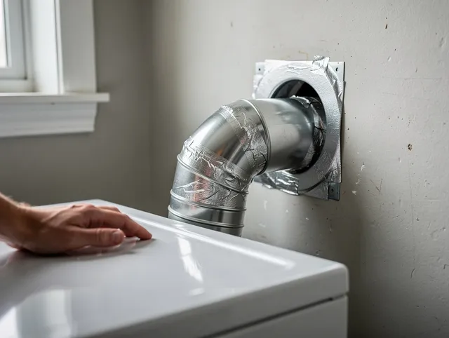 Ladera Ranch Dryer Vent Cleaning expert performing professional dryer vent repair and installation in Ladera Ranch